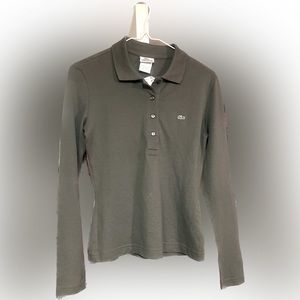 Women’s Lacoste Long Sleeve Polo (Brand New w/ tags)